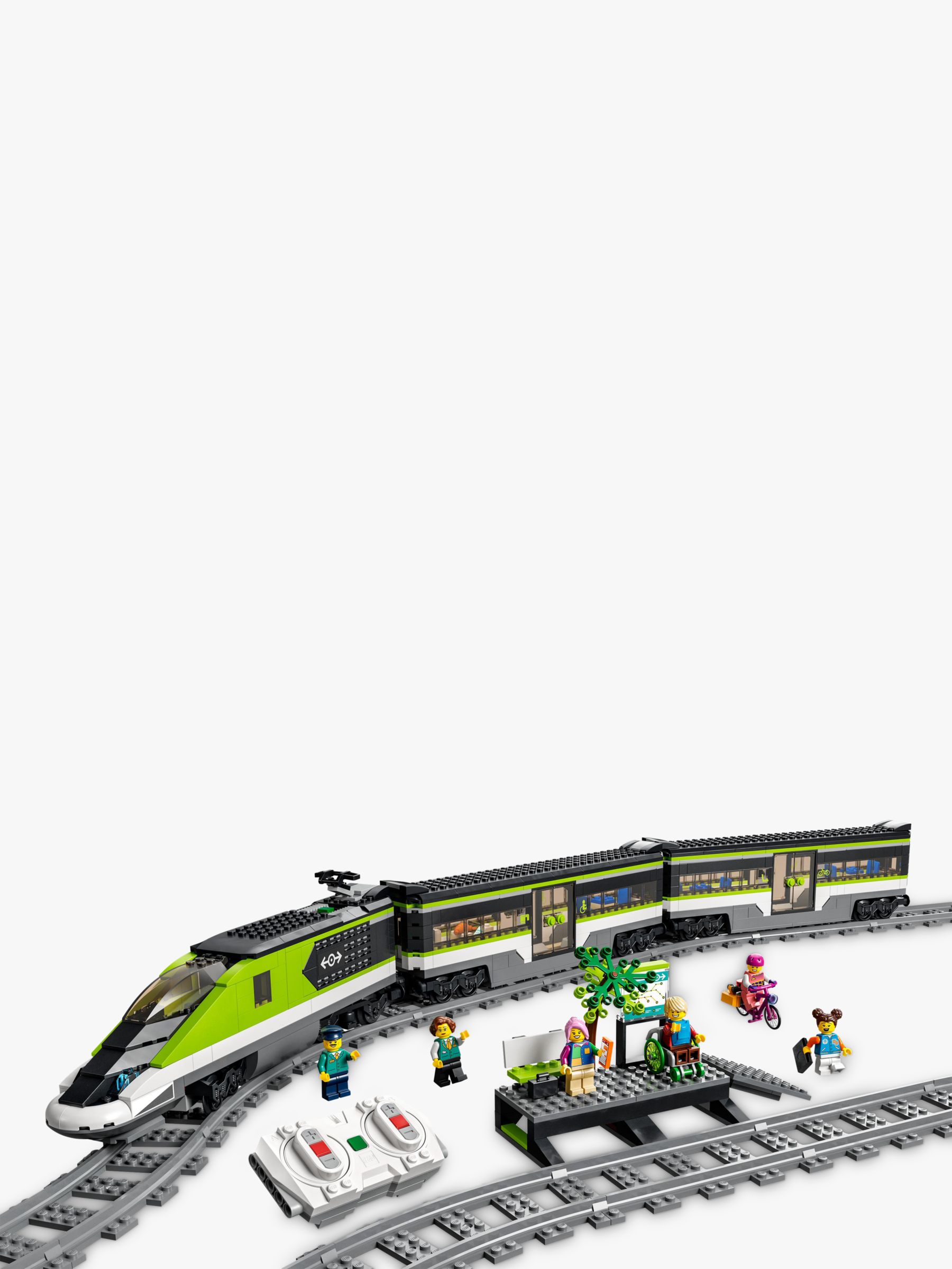  LEGO City Express Passenger Train Set, 60337 Remote