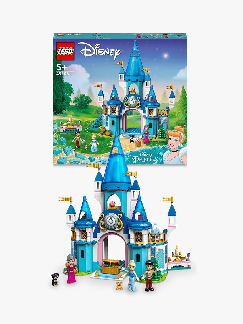 Som taktik Håndfuld LEGO Disney 43206 Cinderella and Prince Charming's Castle