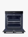 Samsung Series 4 NV7B45305AK Dual Cook Flex Self Cleaning Single Oven, Black