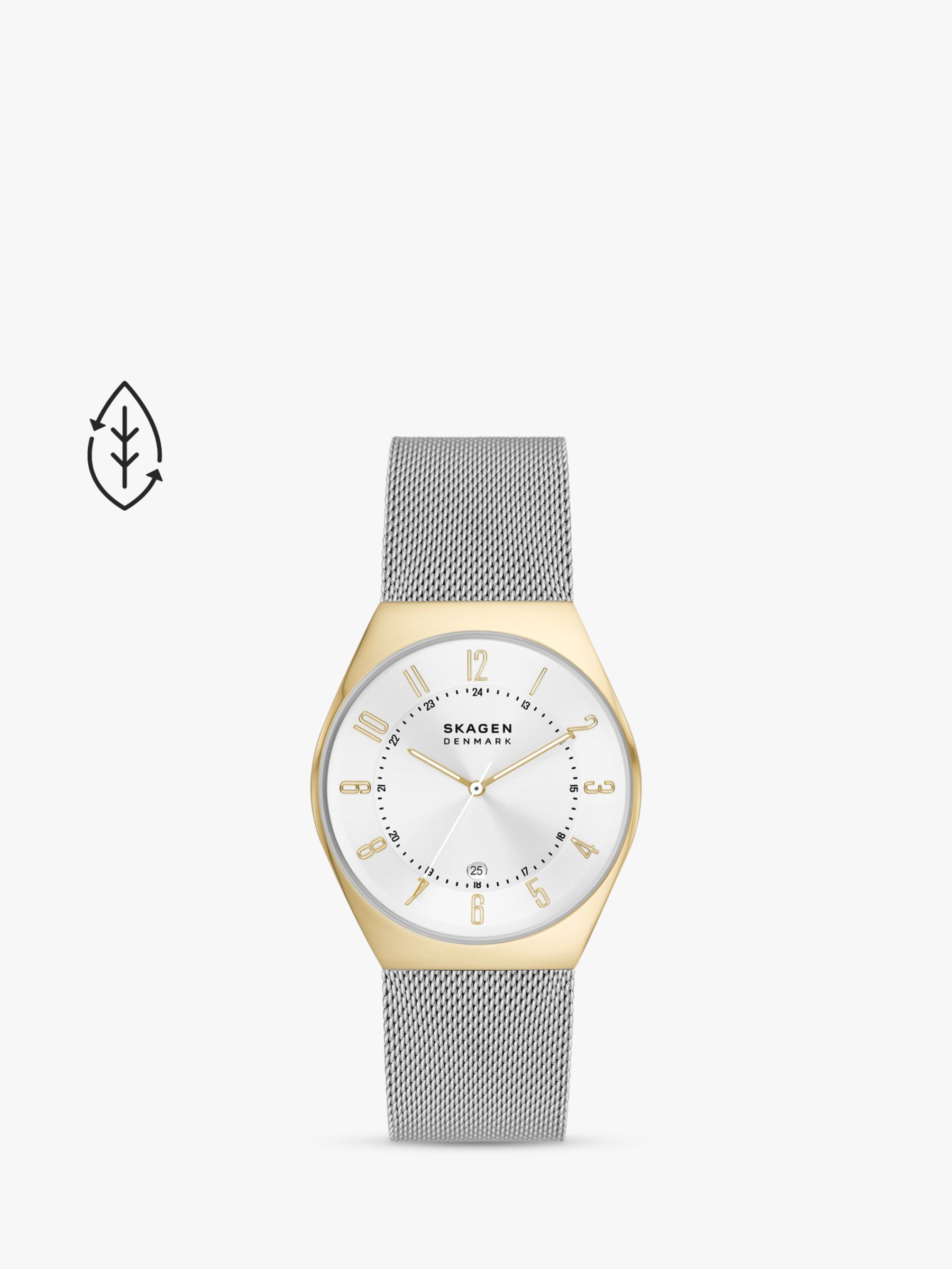 Skagen Women s Grenen Stainless Steel Mesh Bracelet Watch SKW6816