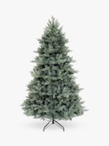 John Lewis Sherwood Spruce Blue Unlit Christmas Tree, 7ft