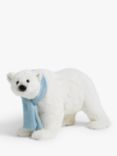 John Lewis Winter Fayre Large Polar Bear Figure