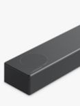 LG S75Q Bluetooth Soundbar with Meridian Technology, High Resolution Audio, Dolby Atmos, DTS:X & Wireless Subwoofer, Dark Steel Silver
