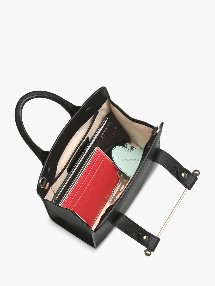 Buy Strathberry Nano Leather Tote Bag Online at johnlewis.com