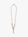 Weekend MaxMara Robby Faux Pearl Necklace, Gold