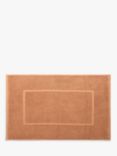 John Lewis Egyptian Cotton Bath Mat, Raw Sienna