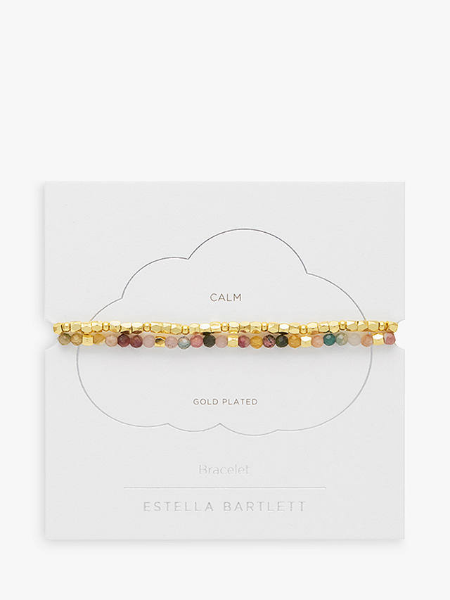 Estella Bartlett Coco Tourmaline Beaded Double Bracelet, Pack of 2 ...