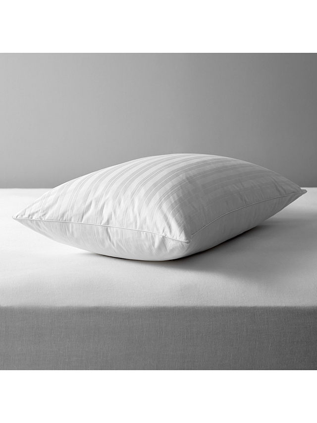 John Lewis Luxury European Goose Feather & Down Standard Pillow, Medium