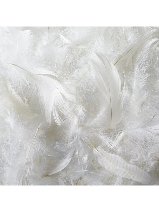 John Lewis Luxury European Goose Feather & Down Standard Pillow, Medium