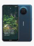 Nokia X20 Smartphone, Android, 6GB RAM, 6.67”, 5G, SIM Free, 128GB, Nordic Blue