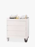 Gaia Baby Serena Changing Dresser, FSC-Certified (Birch Wood), White