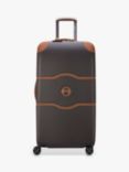 DELSEY Chatelet Air 2.0 80cm 4-Wheel Extra Large Trunk Suitcase, Brown