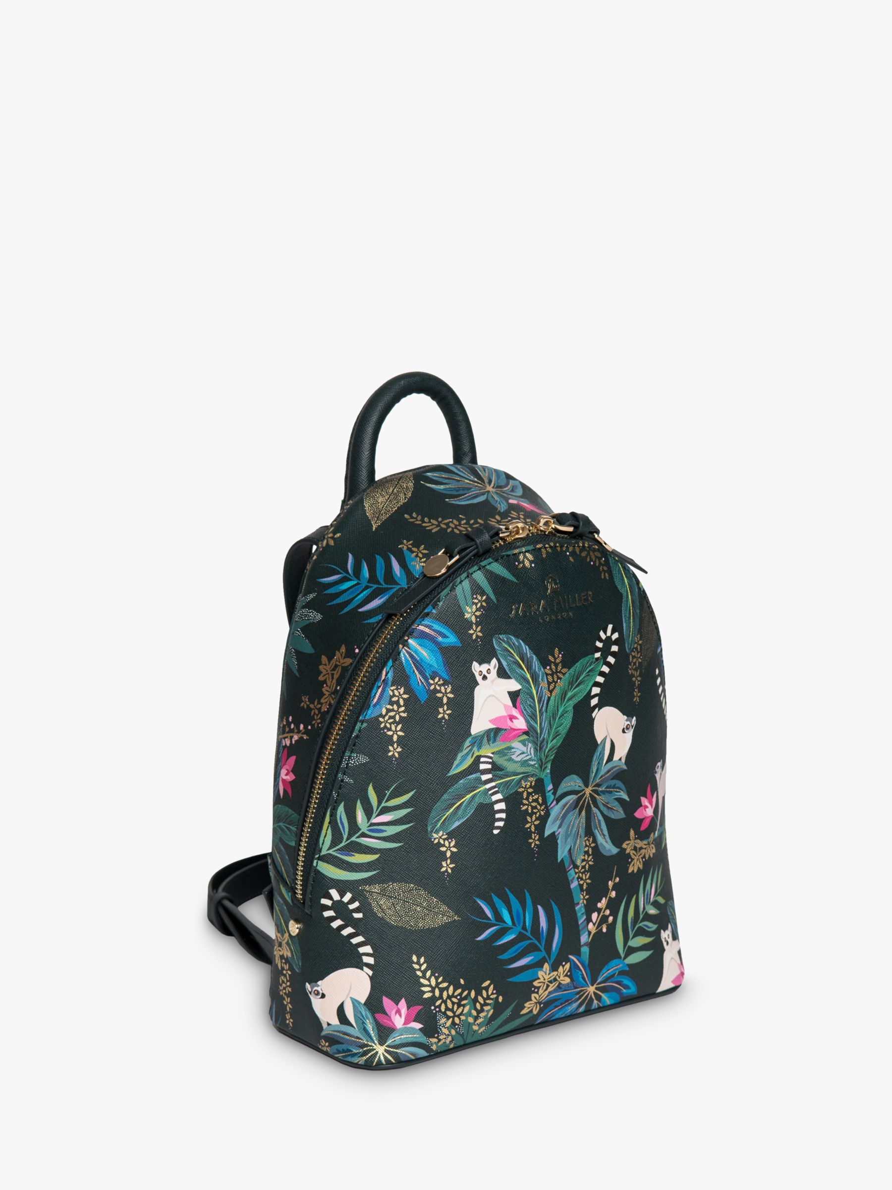 Sara Miller Lemur Print Backpack at John Lewis & Partners