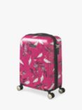 Sara Miller Pink Heron 54cm 4-Wheel Cabin Case