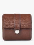 Aspinal of London Pebble Leather Travel Watch Roll