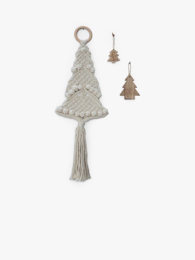 Hoooked Macrame Kit W/Spesso Yarn-Christmas Tree