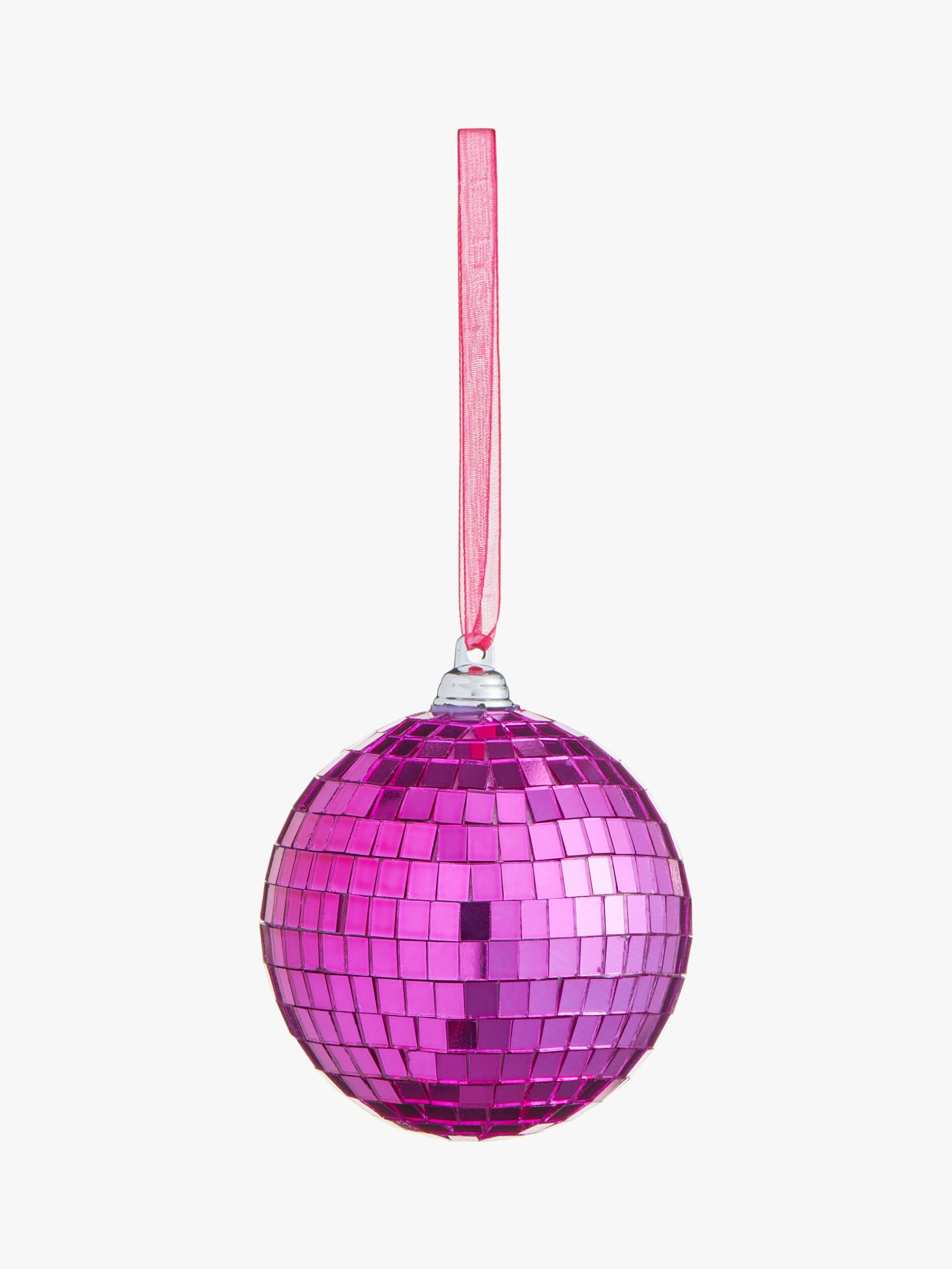 Pink Disco Balls girly pink sparkle disco balls christmas