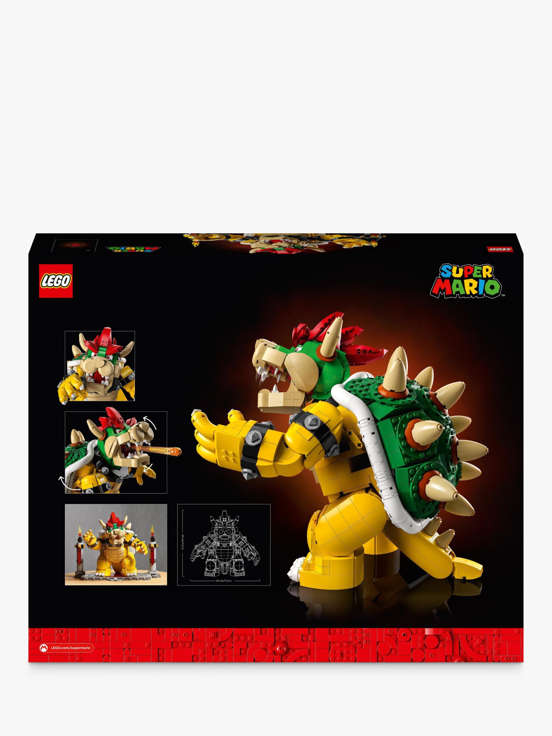 King-Sized LEGO® Super Mario™ Bowser build!
