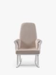 Kub Haldon Nursing Rocking Chair, White/Cream