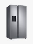 Samsung 8 Series RS68A884CSL Freestanding 65/35 American Fridge Freezer, Silver