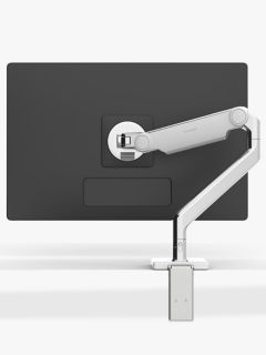 Humanscale M2.1 Monitor Arm with 6.8cm Sliding Clamp, Chrome