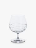 Dartington Crystal Twilight Stemmed Brandy Glass, Set of 2, 400ml, Clear