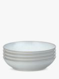 Denby White Speckle Stoneware Pasta Bowls, Set of 4, 22cm, White