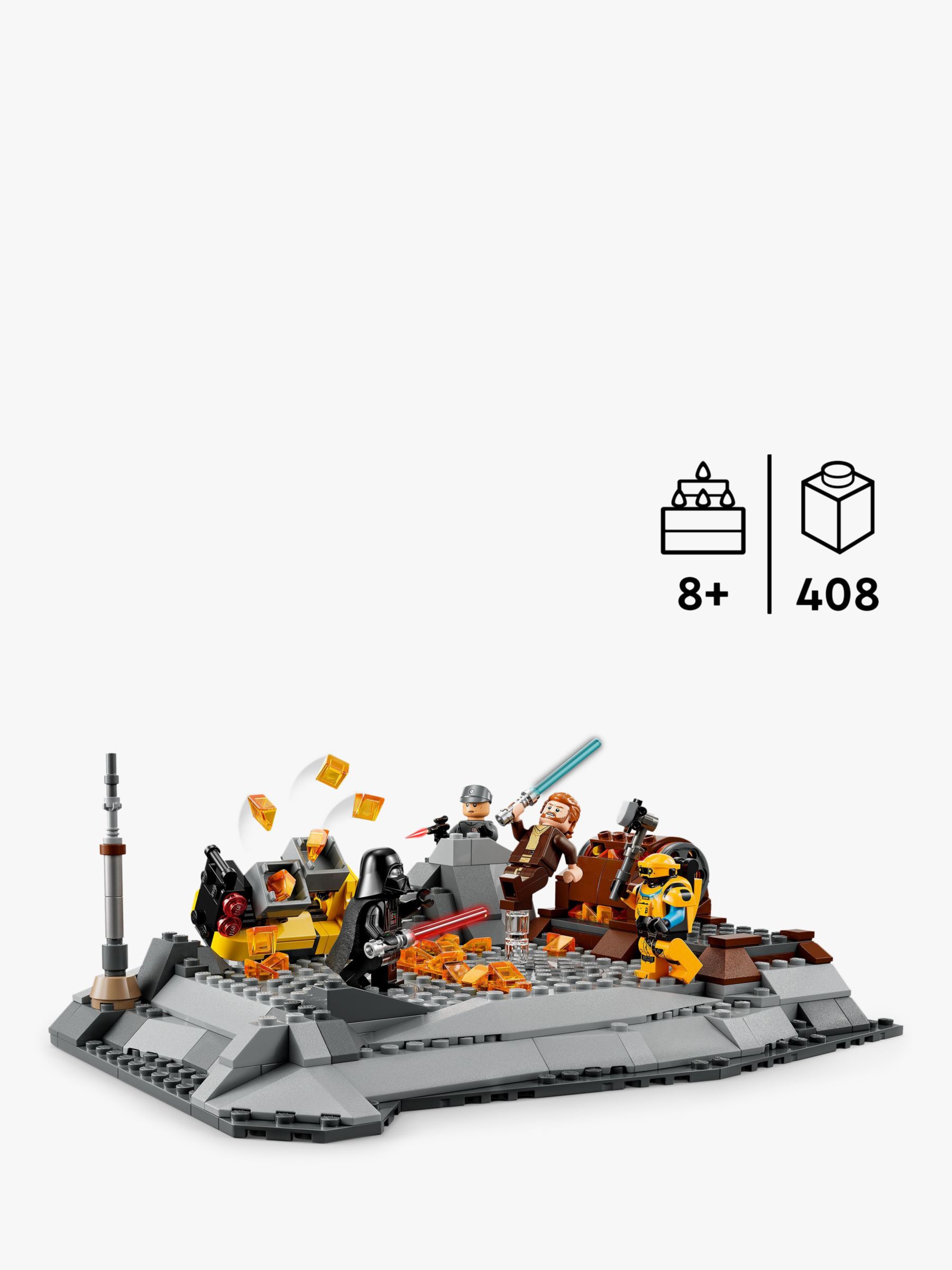 NEW LEGO STAR WARS DARTH VADER MINIFIGURE 75334 minifig printed