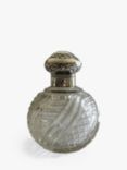 Vintage Fine Jewellery Second Hand Silver Top Scent Bottle, Dated Birmingham 1900