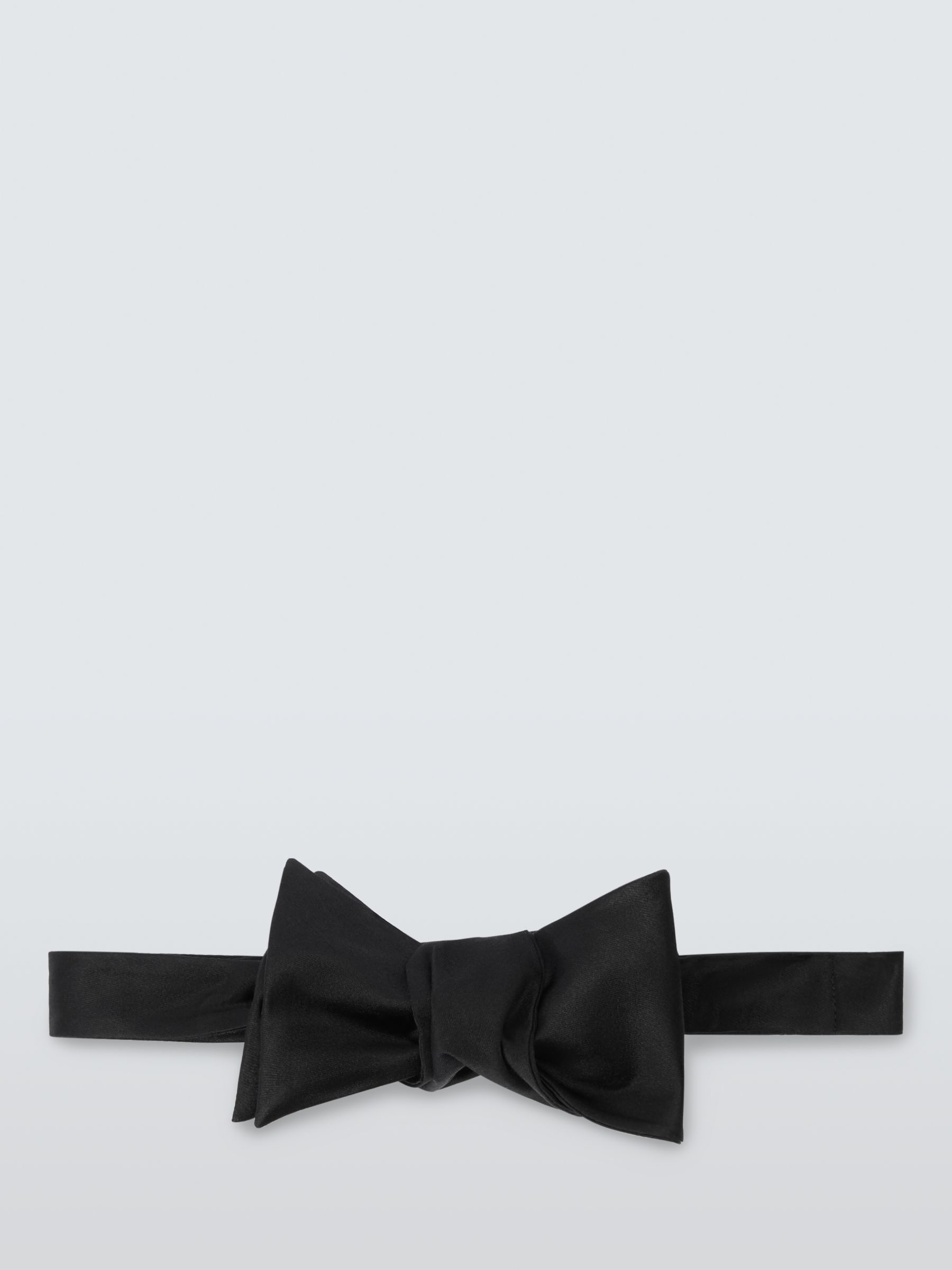Buy Essential Black Coloured Cotton Bow Tie For Men