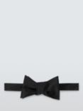 John Lewis Silk Self-Tie Bow Tie, Black