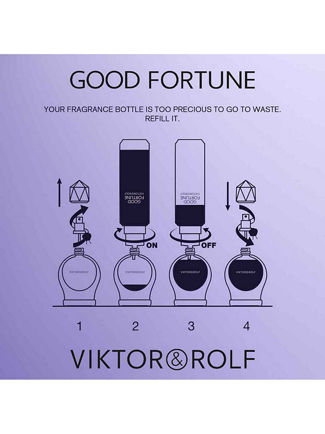Viktor & Rolf Good Fortune Eau De Parfum, Refill, 100ml 4