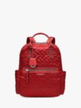 Radley Finsbury Park Medium Zip Around Quilted Backpack, Crimson