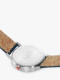 Mondaine Unisex SBB Classic 40mm Fabric Strap Watch