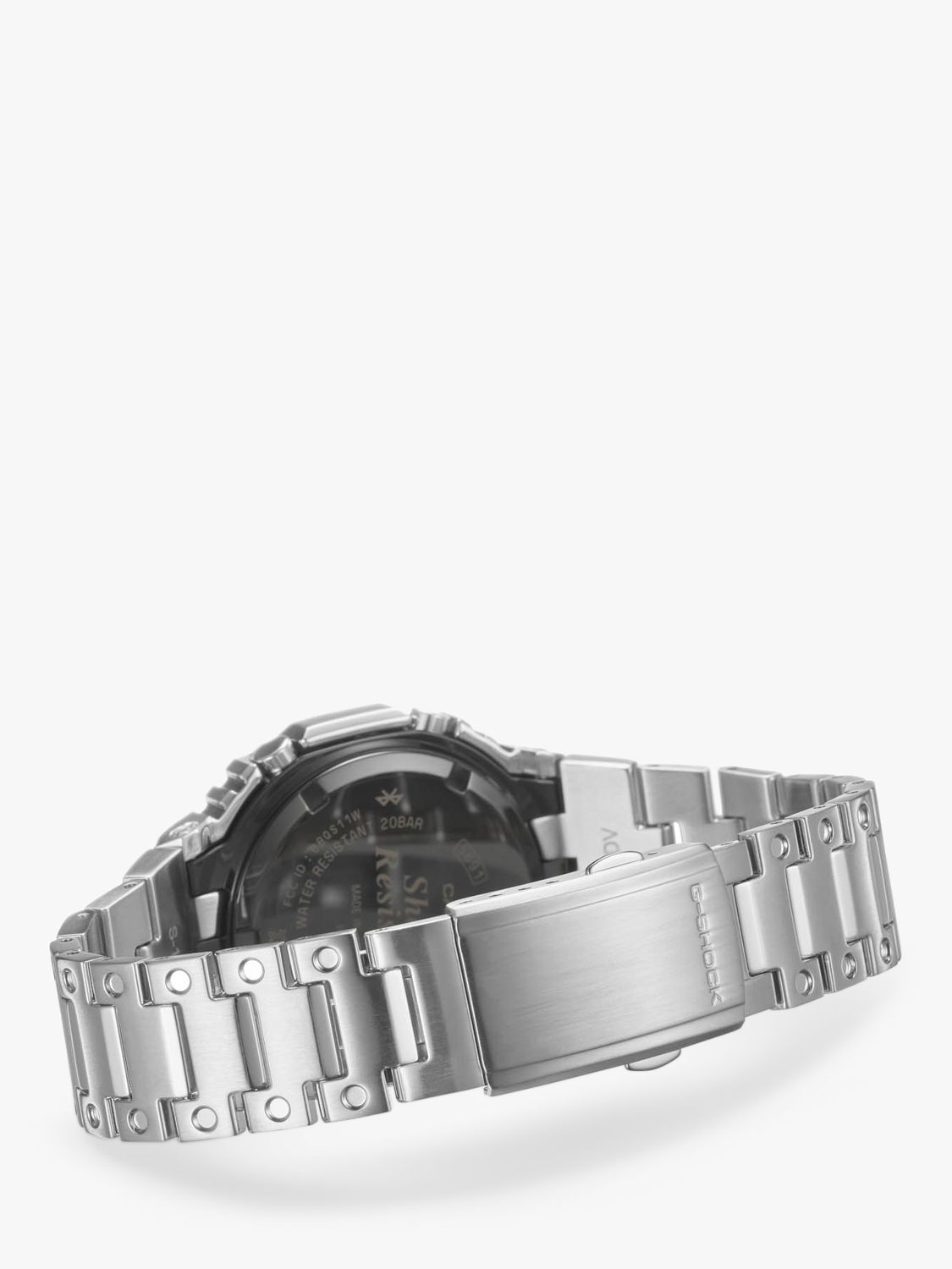 Casio GM-B2100D-1AER Men's G-Shock Bracelet Strap Watch, Silver at 
