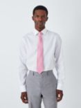 John Lewis Plain Silk Tie, Pink