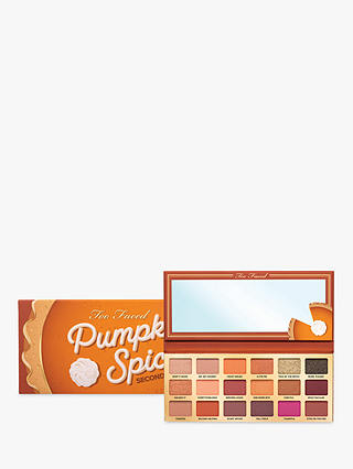 Too Faced Limited Edition Pumpkin Spice Second Slice Sweet & Spicy Eyeshadow Palette, Multi
