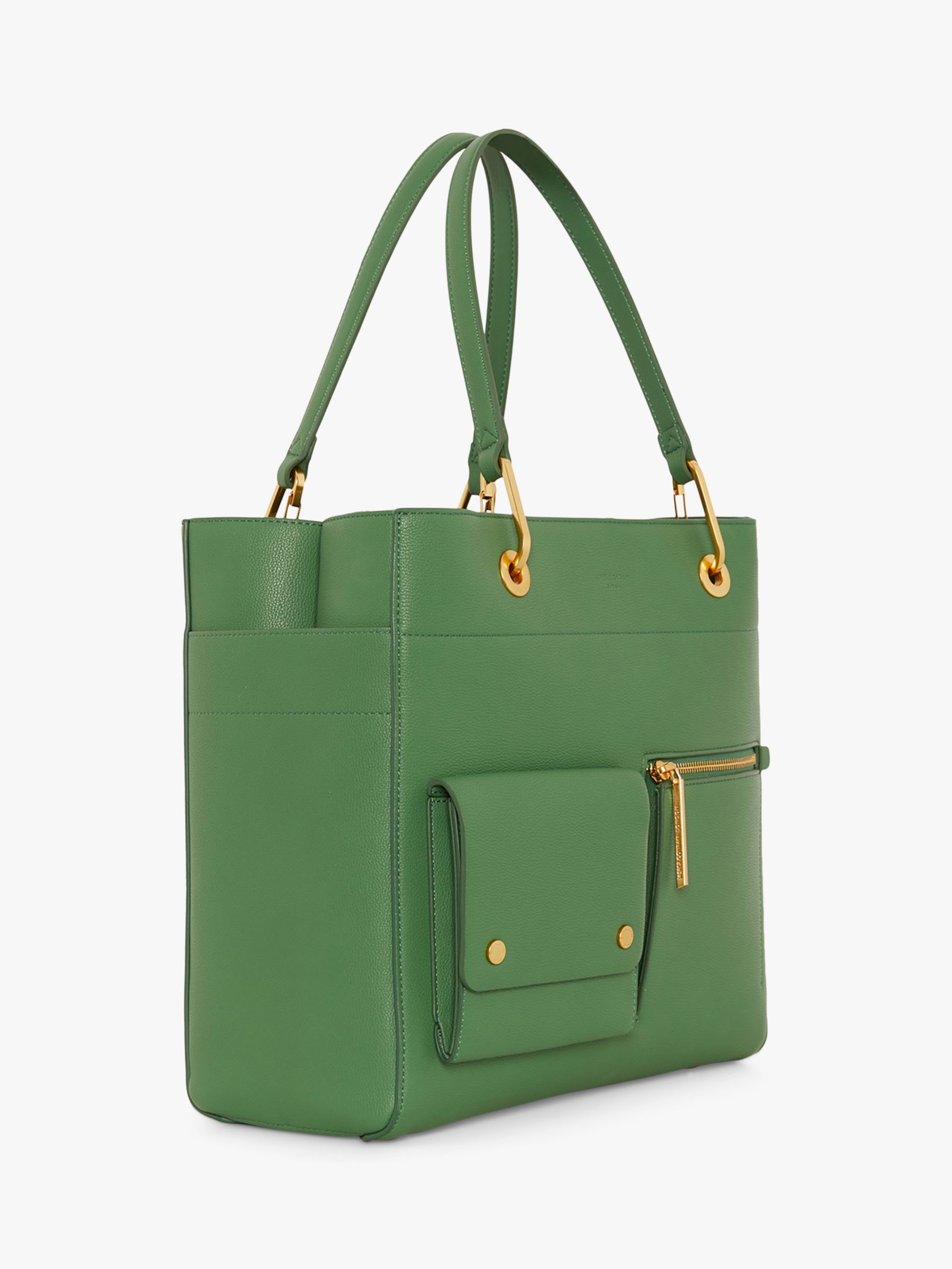 Buy Jasper Conran London Baylee Double Pocket  Faux Leather Tote Bag Online at johnlewis.com