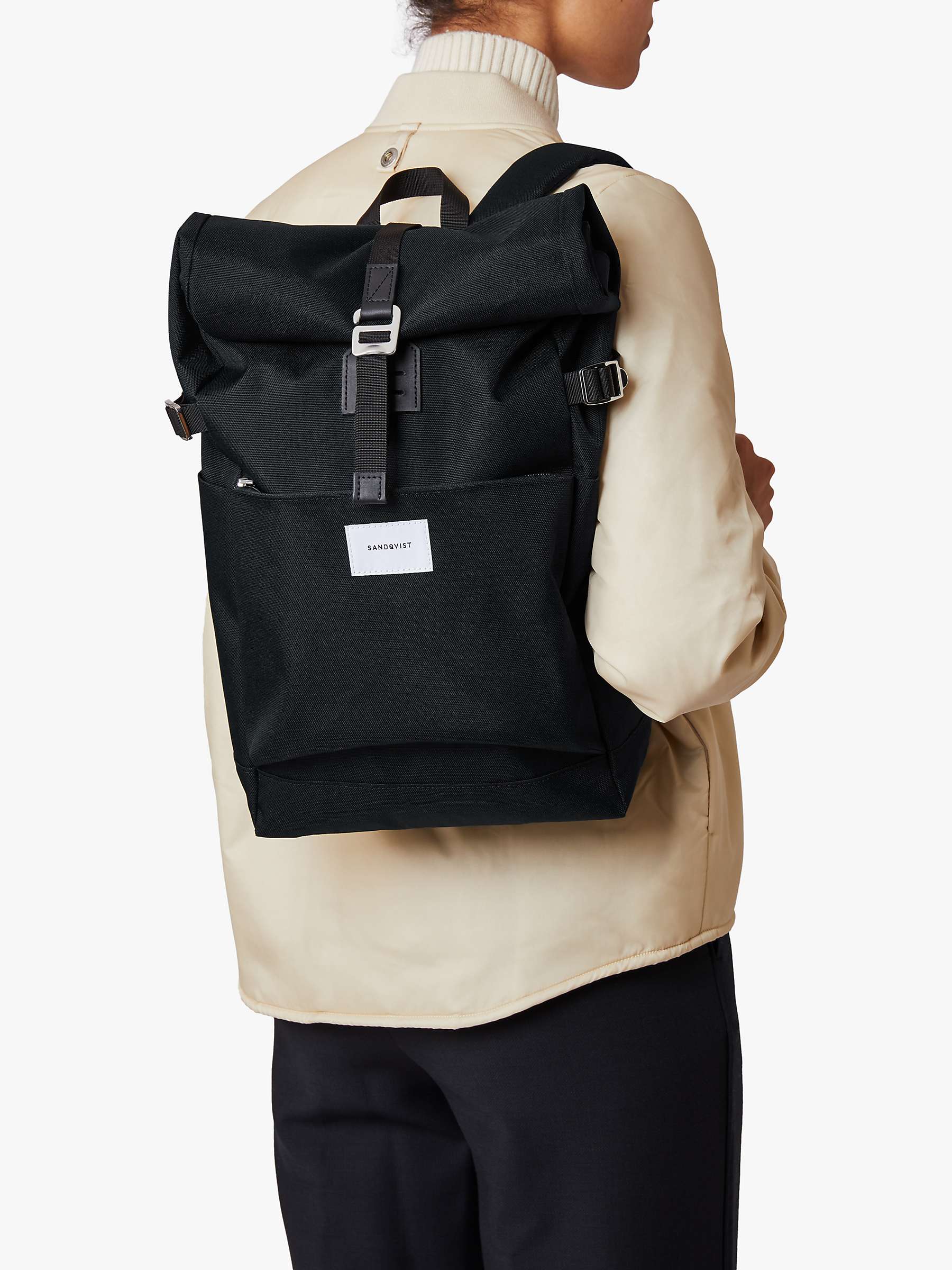 Buy Sandqvist Ilon Cordura® Roll Top Backpack Online at johnlewis.com