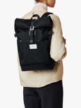 Sandqvist Roll-Top Backpack, Black