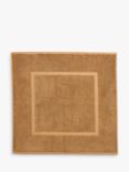 Christy Organic Cotton Twist Yarn Shower Mat, Caramel