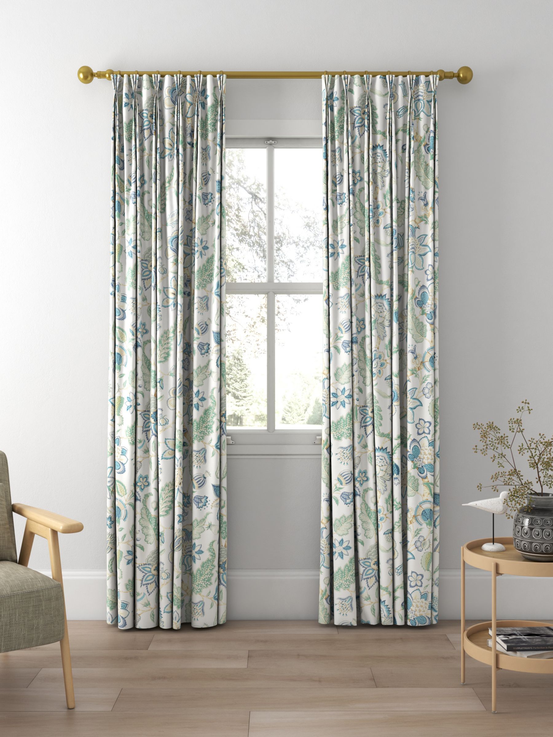 Sanderson Newnham Courtney Made to Measure Curtains or Roman Blind ...