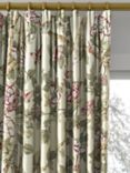 Sanderson Caverley Rose Made to Measure Curtains or Roman Blind, Rose/Pewter