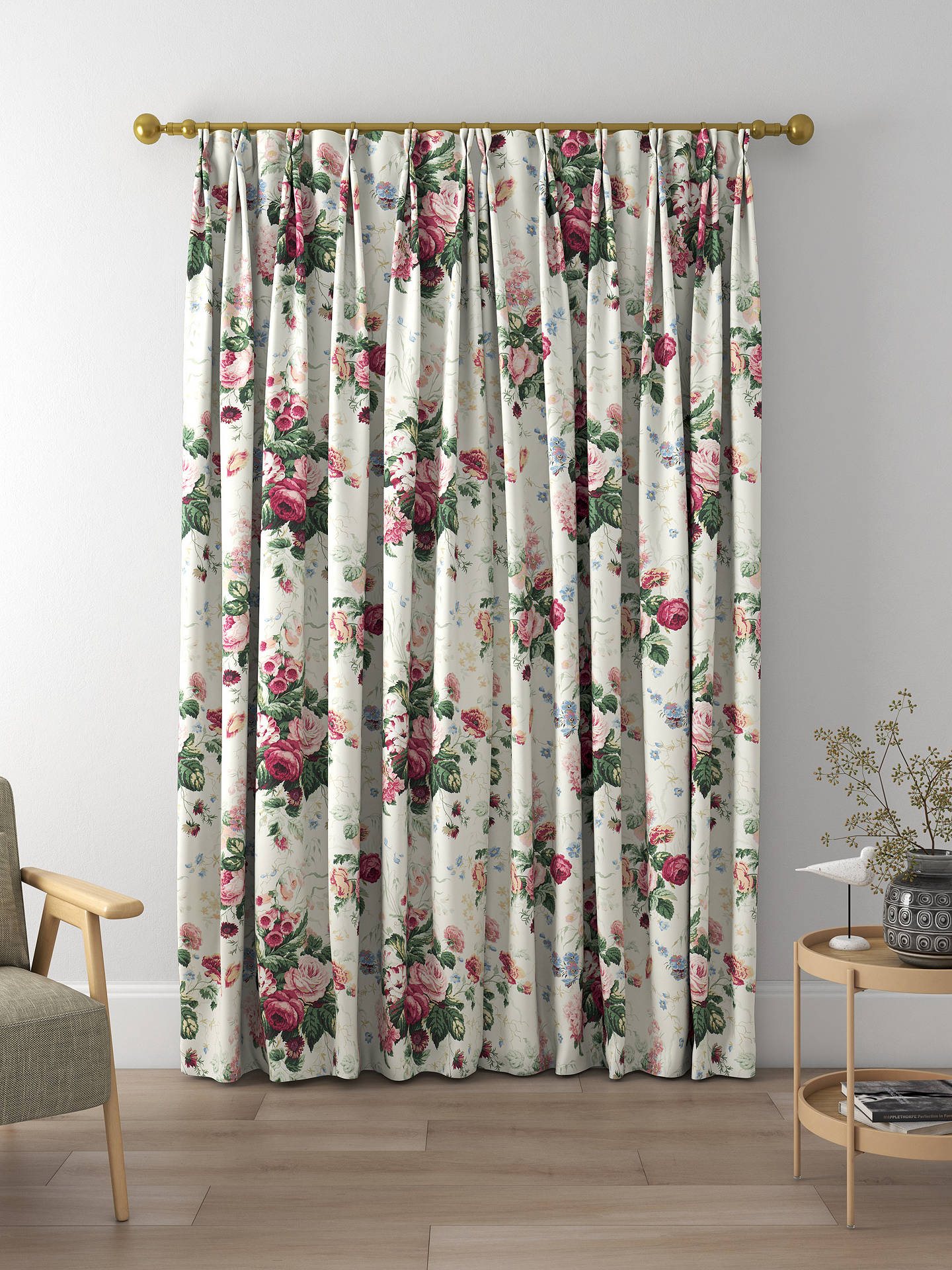 Sanderson Adele Made to Measure Curtains, English Pear