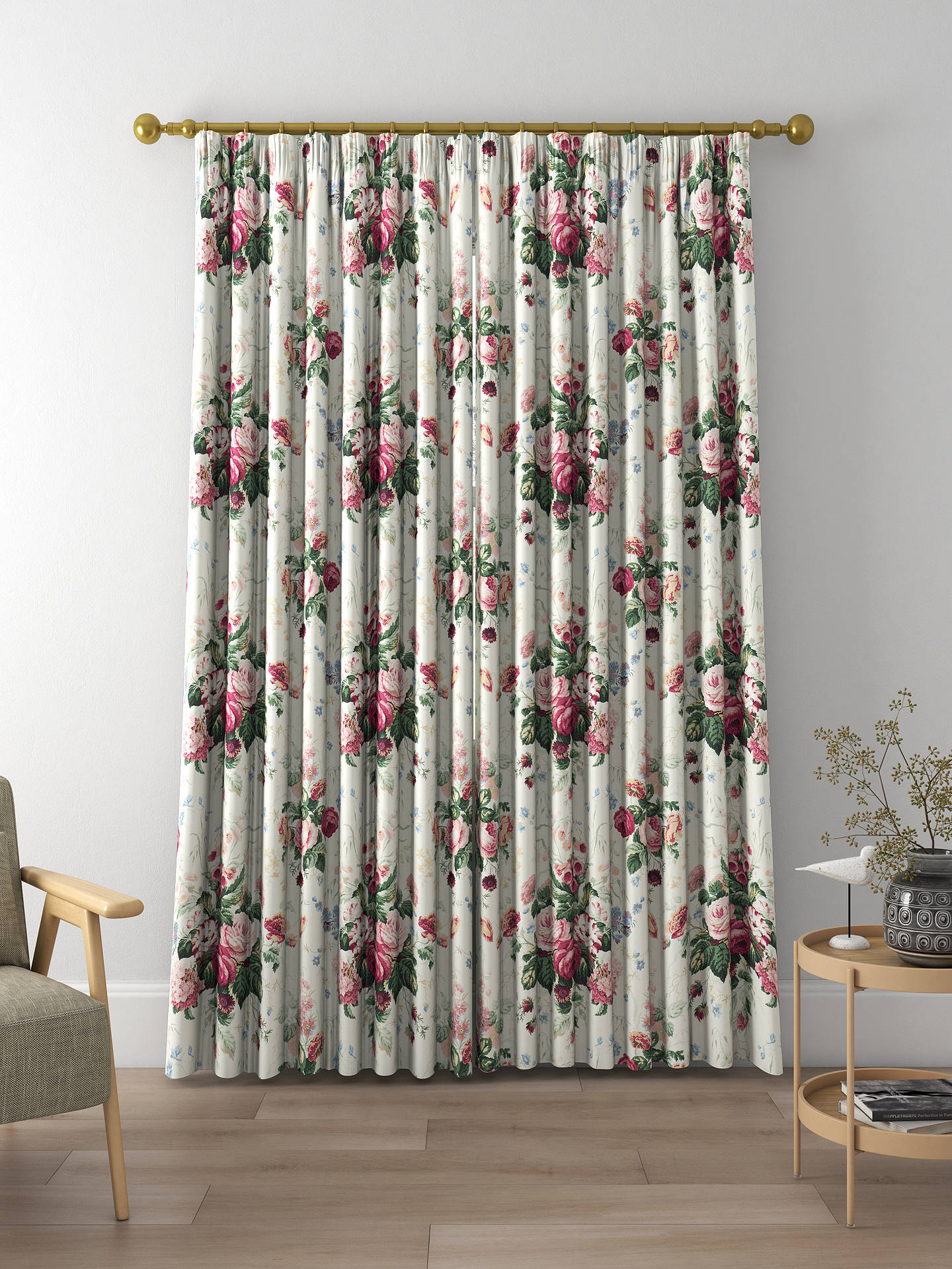 Sanderson Adele Made to Measure Curtains, English Pear