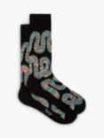 Paul Smith York Road Socks, One Size, Black/Multi