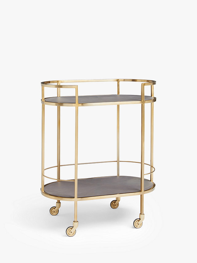 John Lewis + Swoon Lovelace Bar Cart, Gold