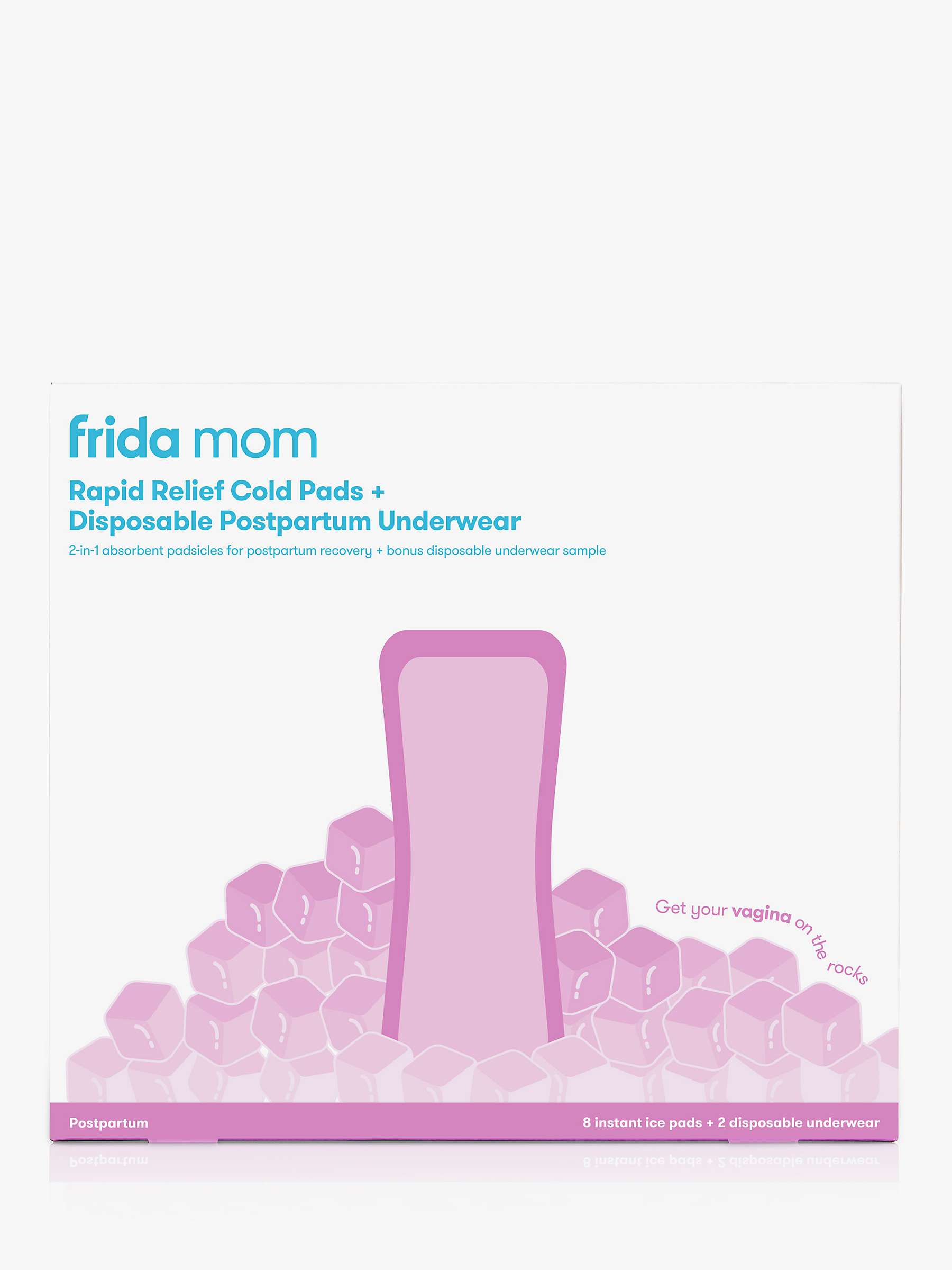 Buy Fridababy Frida Mom Rapid Relief Cold Pads & Disposable Underwear Set Online at johnlewis.com