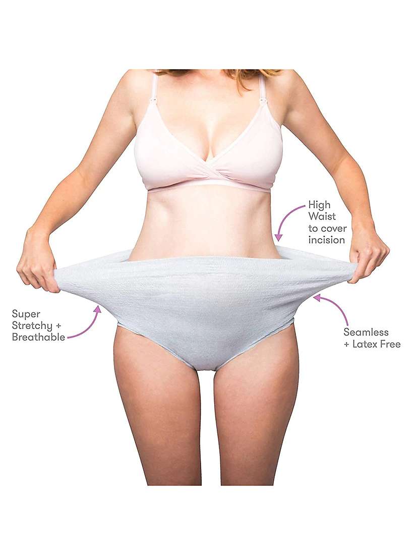 Buy Fridababy Frida Mom High Waist C-Section Disposable Postpartum Underwear, Regular Online at johnlewis.com