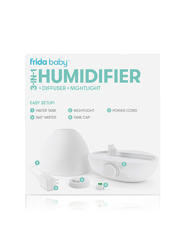 Fridababy 3-in-1 Humidifier, Diffuser & Nightlight